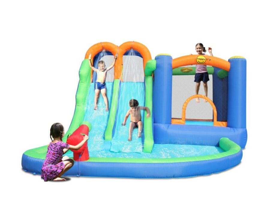 מתנפח מים + שתי מגלשות 9256 מבית Happy hop