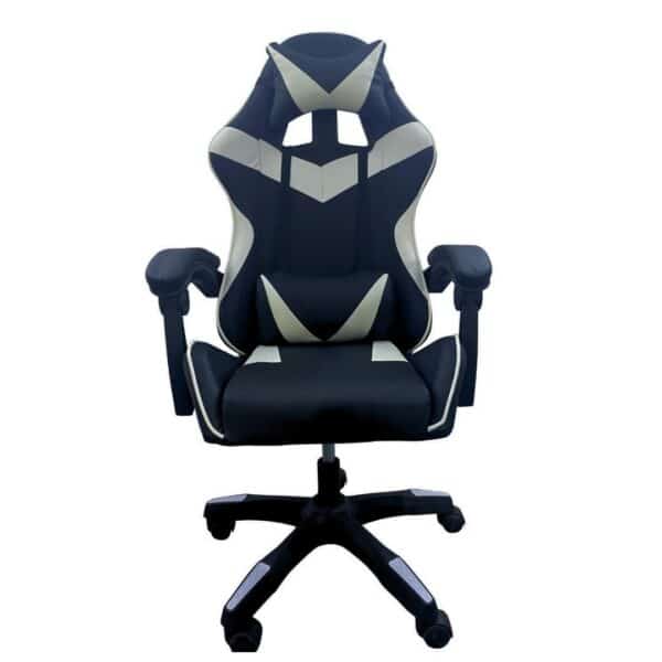 כיסא גיימינג ארגונומי שחור ולבן | מק"ט chairGW