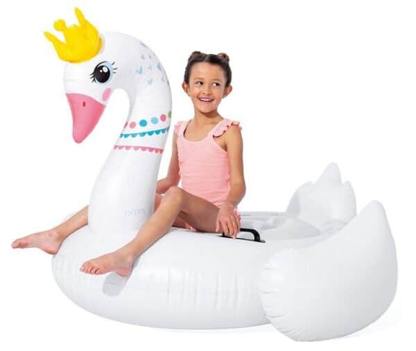 מתנפח בעיצוב ברבור מלכותי (142X137X99 סמ) 57562 מבית INTEX