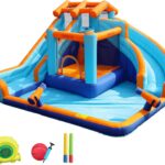 מתנפח מים עם מגלשה כפולה W83048 מבית Doctor Dolphin
