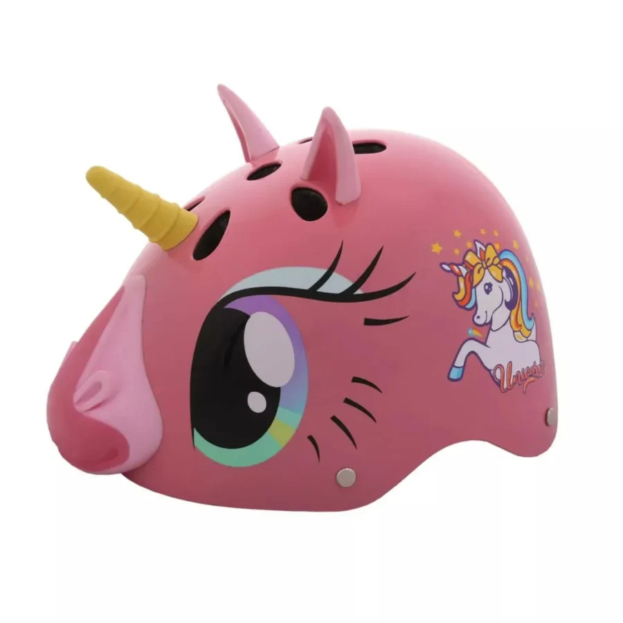 קסדה לילדים Magic Unicorn ורוד בהיר מבריק SMALL 80090