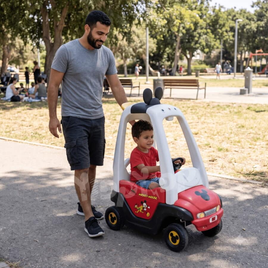 ⁦בימבה קוזי קופה לילדים בעיצוב מיקי מאוס 7290MIKI⁩ – תמונה ⁦2⁩