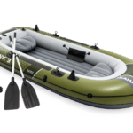 סט סירה מתנפחת SeaHawk ל-3 אנשים כולל משוטים ומשאבה ‎295×137×43‎ ס״מ | INTEX | מק״ט ‎66333‎ | קפיץ ק