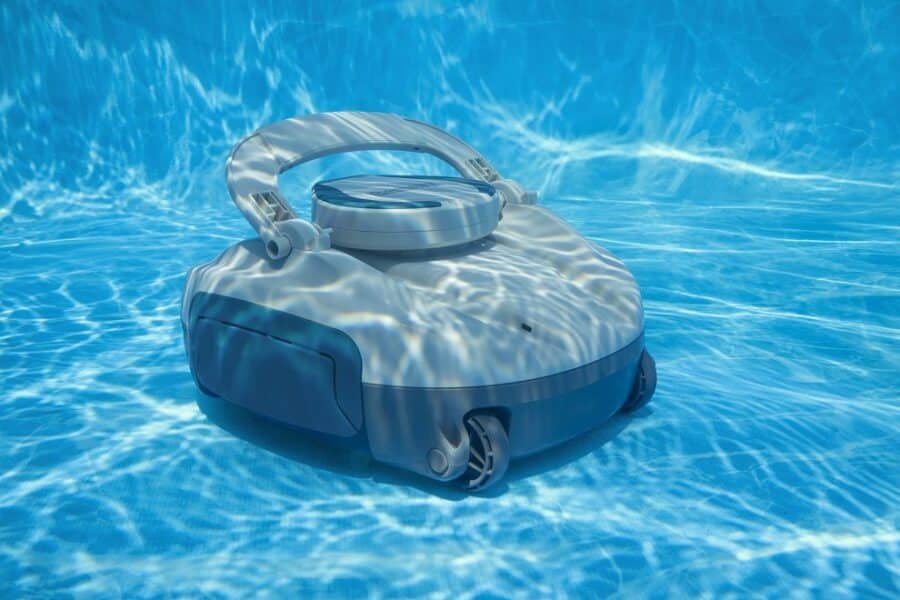 ⁦רובוט ניקוי אלחוטי נטען לבריכה BESTWAY Aquatronix G150 דגם 58960⁩ – תמונה ⁦3⁩