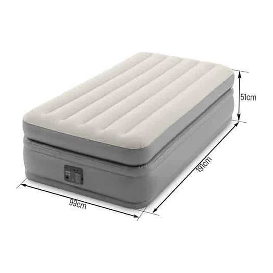 מזרן מתנפח יחיד Comfort עם משאבה מובנית ‎191×99×51‎ ס״מ | INTEX | מק״ט ‎64162‎