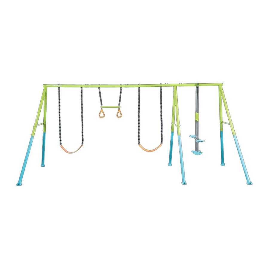 נדנדת ארבעה חלקים לחצר לילדים (4.42X2.35X2 מטר) 44130 מבית INTEX