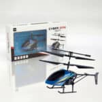 הליקופטר על שלט CYBER SPIN עם תאורת לד ורוטור כפול F770