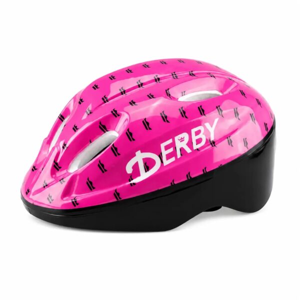 קסדת רכיבה לילדים ונוער בצבע ורוד Derby דגם YJ-002P