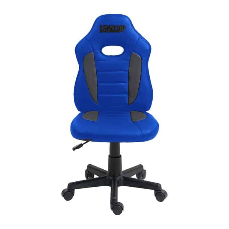 כיסא ארגונומי לילדים LEVEL UP דגם S301 כחול ושחור - מבט מלפנים