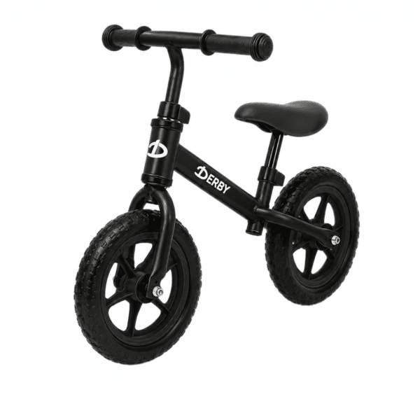 אופני איזון ודחיפה בצבע לבן MBH001BLACK מבית DERBY